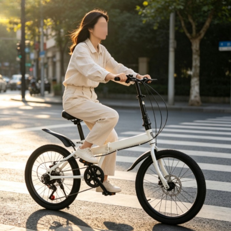 Cycling In City - จักรยานพับได้ 20 นิ้ว สำหรับผู้ชาย ผู้หญิง ผู้ใหญ่