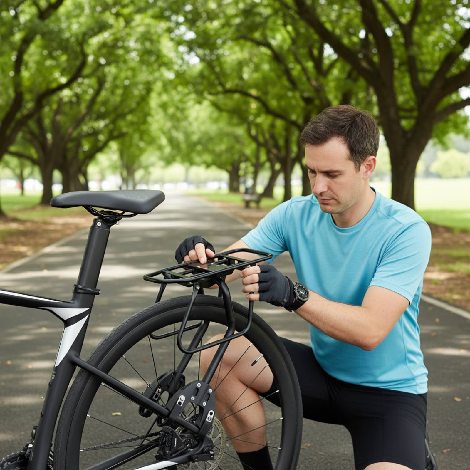 แร็คท้ายจักรยาน อลูมิเนียมอัลล - Cycling Commute บทวิจารณ์และราคา