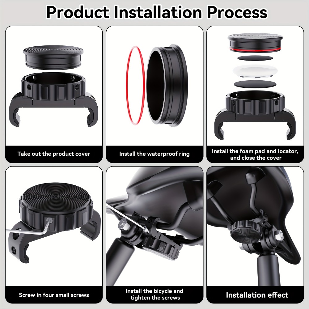 ที่ยึด Airtag สำหรับจักรยาน, ก - Commuting By Bike บทวิจารณ์และราคา